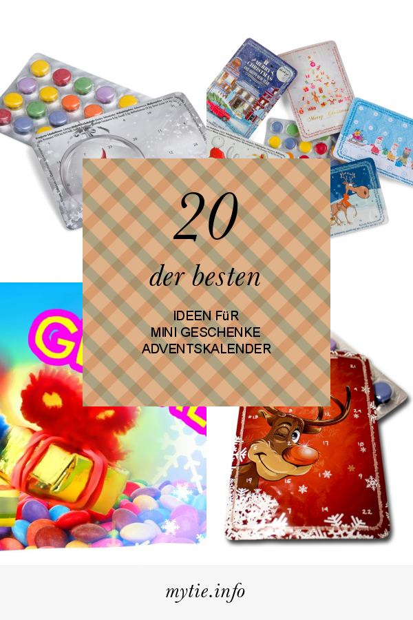 20 Der Besten Ideen Für Mini Geschenke Adventskalender